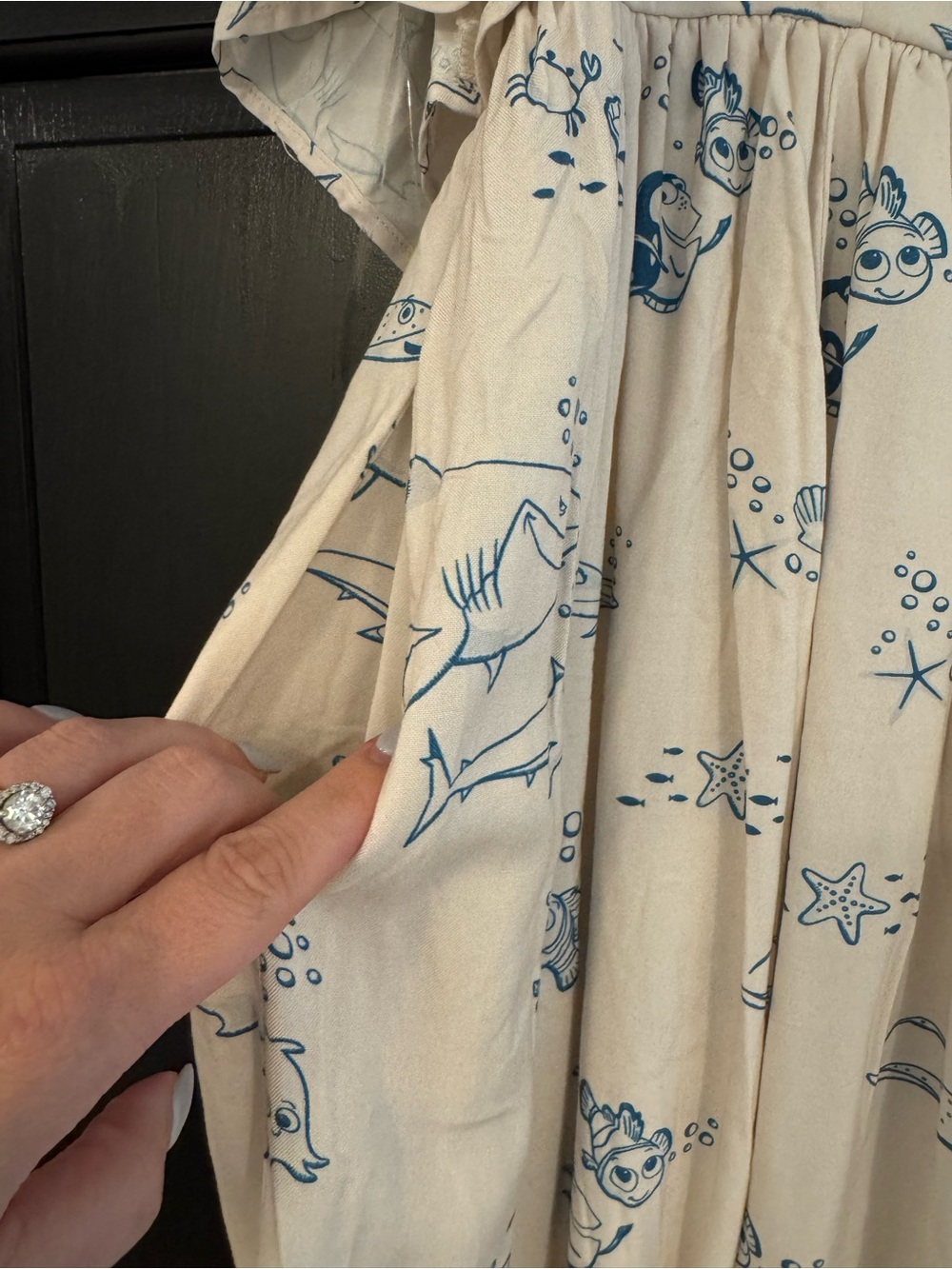 Her Universe Disney Pixar Finding Nemo Character Flutter Sleeve Dress - Picture 4 of 8